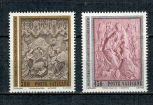 Vatican 1982 - Craciun, serie neuzata foto