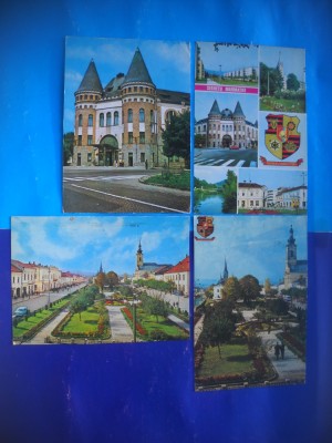 HOPCT LOT 2557 SIGHETUL MARMATIEI -JUD MARAMURES-4 CARTI POSTALE-CIRCULATE foto