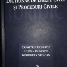 Dictionar de drept penal si proceduri civile-Dumitru Radescu, Elena Radescu