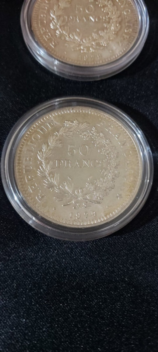 Franța - 50 Fr. 1979 , Argint moneda