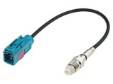 Cablu coaxial 0,15m Fakra soclu - FME mamă, conectare eficientă