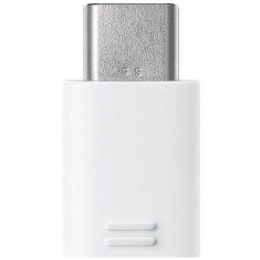 Adaptor Samsung Micro Usb La Type C Gh96-12330b Alb Bulk foto