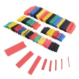 Cumpara ieftin Set de 328 de bucati tub termocontractabil (shrink tube) 8 marimi, 5 culori, rezistente la foc, contractie 2 la 1