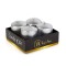 Set de lumanari &ndash; argintiu, fara parfum &ndash; 4 x 45 g Best CarHome