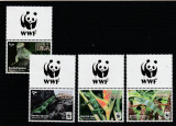 Tonga 2016-Fauna,WWF,Cameleoni,serie 4 val.cu vigneta WWF.sus,MNH,Mi,2098-2101, Nestampilat