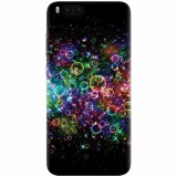 Husa silicon pentru Xiaomi Mi Note 3, Rainbow Colored Soap Bubbles