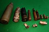Set muniție inactivă, 12 piese: cartuș, glonț, diferite calibre, AK47, calibrul, pistol, trasor, plumb, tub, &icirc;nveliș proiectil, v&acirc;nătoare