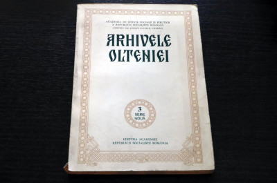 Arhivele Olteniei 3 Ion Ceapraz Virgil Joita Dumitru Otovescu ETC 1984 AUTOGRAF foto