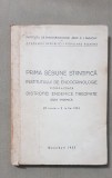 Prima Sesiune Stiintifica Institutul Endocrinologie Distrofiei Endemice 1955, Medicina, Gastroenterologie