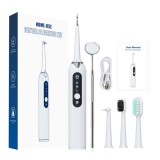 Periuta electrica, Axeloni &reg;, set curatare dentara, aparat pentru detartraj profesional, indeparteaza petele dentare si elimina respiratia urat mirosi