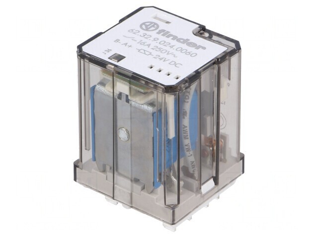 Releu Electromagnetic DPDT 24VDC 30A