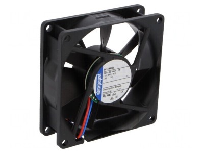 Ventilator DC Axial 24V 80x80x25mm 45m3/h 19dBA foto