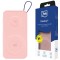 Baterie Externa Wireless 3MK PastelUp, 10000mAh, 22.5W, QC + PD + FQI, 1 x USB-A - 1 x USB-C - 2 x QI, Roz