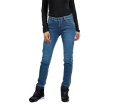 Cumpara ieftin Blugi (jeans) moto femei Ixon model Billie LS culoare: albastru (stonewash) (Cordura&reg; Denim) - Slim Fit - clasa AA - Albastru, US32