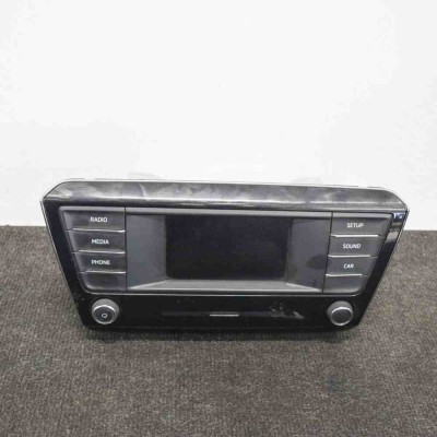 Unitate radio CD SKODA SUPERB III 3V3 2016 OEM: 3V0035869A foto