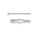 Diblu universal din plastic, cu surub cu cap inecat, Friulsider FXVT, 8 x 50 mm