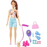 Papusa Barbie Self-Care, Gata de miscare, Mattel