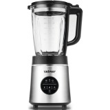 Blender cu bol Zelmer ZSB4900, 1800W, 6 lame din otel inoxidabil, 4 programe automate, functie Pulse si control electronic al vitezei, bol din sticla
