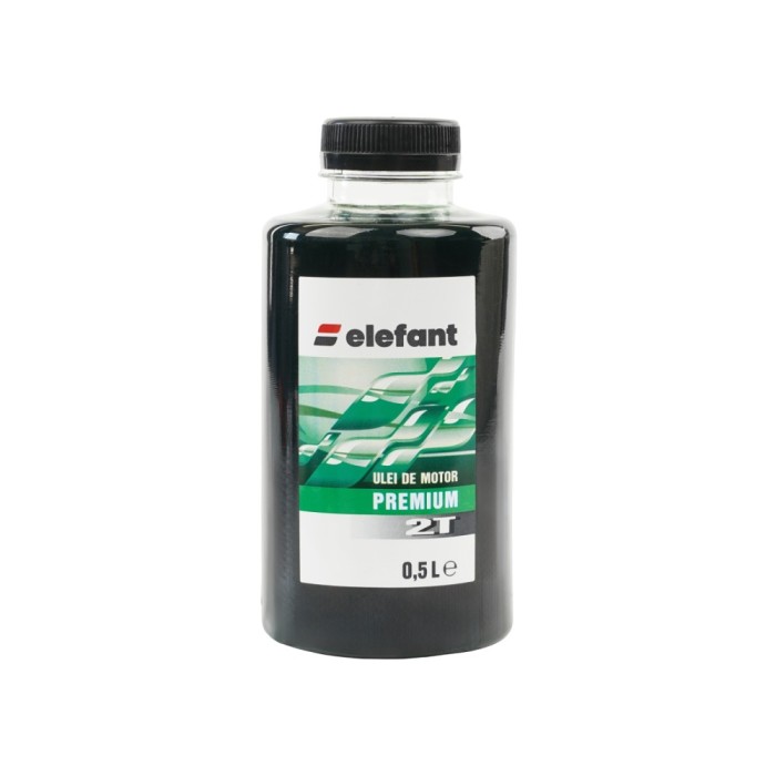 Ulei 0.5L verde amestec motoare 2 Timpi, 30 ml/l, Elefant Innovative ReliableTools