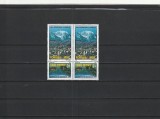 ROMANIA 2002 LP 1587 ANUL ECOTURISMULUI PERECHE SERIE MNH NESTAMPILATA, Nestampilat