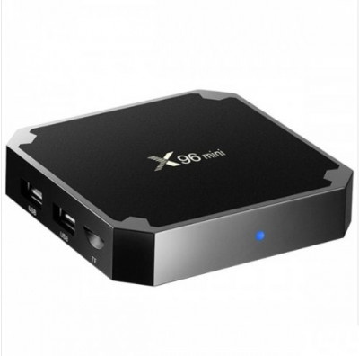 Mini PC Tv Box, X96 Mini, Android 9, UHD 4k, 2GB Ram DDR3, 16GB ROM, Quad-Core, 64Bit, Telecomanda foto