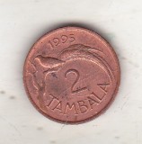 bnk mnd Malawi 2 tambala 1995 , fauna