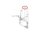 Radiator apa Kia Optima, 2010- Motor 1.7 Crdi, Cv Manuala, Aluminiu/Plastic Brazat, 479x485x26, SRL, OE: 253102t100,