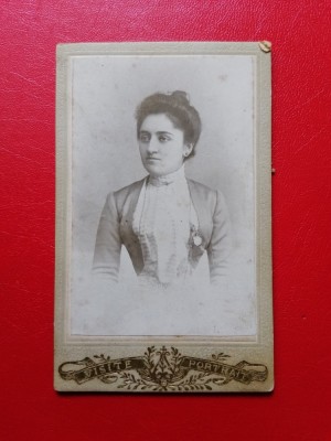 Cdv Alexandrina Ghica foto