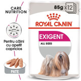 Cumpara ieftin Royal Canin Exigent Adult hrana umeda caine, apetit capricios (pate), 12 x 85 g