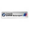 Emblema BMW Motorsport, 12x2.8cm, gri