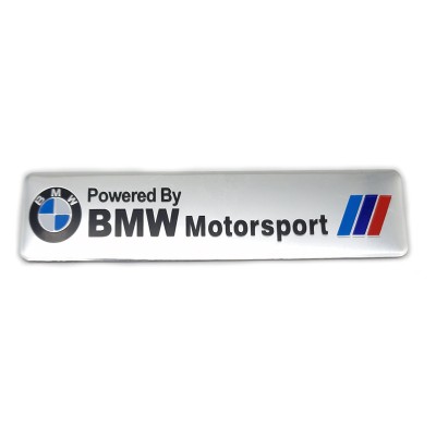 Emblema BMW Motorsport, 12x2.8cm, gri foto