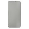 Folie de sticla securizata DEPOX&reg; pentru protectie compatibila iPhone 12 Pro Max, 3D, Anti-spy, neagra, acoperire full-cover