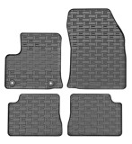 Set covorase auto din cauciuc Jeep Avenger 2023- , Electric; Fiat 600e 2023-; Alfa Romeo Junior 2024- , Electric, Negre
