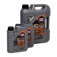 Set Ulei Motor Liqui Moly Top Tec 4200 Longlife III 5W-30 5L 8973 + 2 Buc Ulei Motor Liqui Moly Top Tec 4200 Longlife III 5W-30 1L 8972 foto