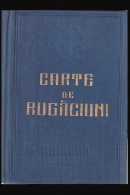Carte de rugaciuni Craiova 1955 foto
