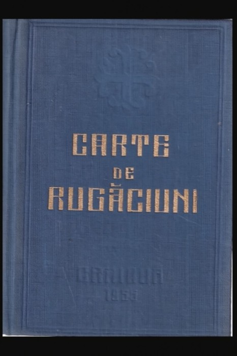Carte de rugaciuni Craiova 1955