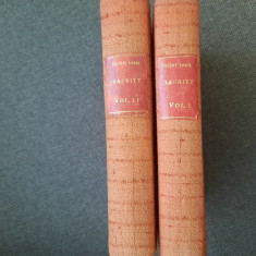 Sinclair Lewis - Babbitt (2 volume, 1939) LEGATE DE LUX