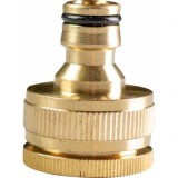 TOPGARDEN Adaptor robinet cu filet interior din alama, dimensiune 3/4&amp;quot;-1&rdquo;