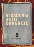 V Kemenov Decadenta artei burgheze