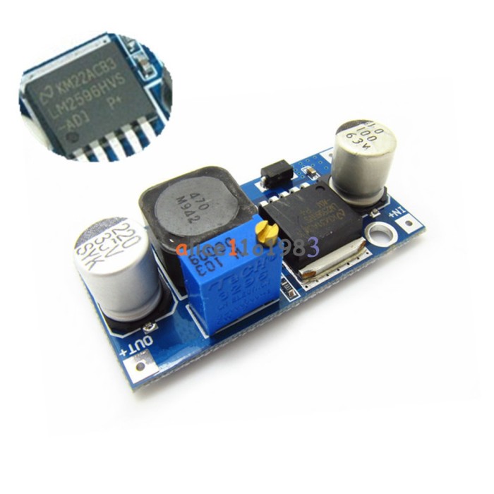 LM2596HVS REGULATOR COBORATOR DE TENSIUNE (BUCK, STEP DOWN) LM2596HVS REGULATOR COBORATOR DE TENSIUNE (BUCK, STEP DOWN)