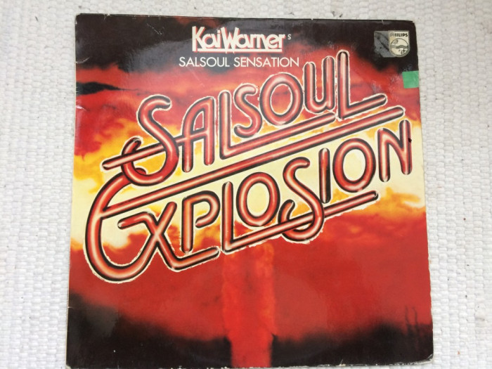 kai warner warner&#039;s salsoul sensation explosion disc vinyl lp muzica funk disco