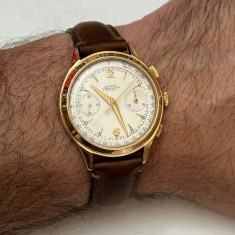 CEAS AUR 18K - INVICTA INCASTAR - Chrono - Cal. 60 (Valjoux 22) - 38mm - Vintage