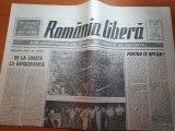 Romania libera 26 mai 1990-ion iliescu 85.07 la suta din voturile pt presedinte