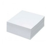 Cub hartie alba 9 x 9 cm