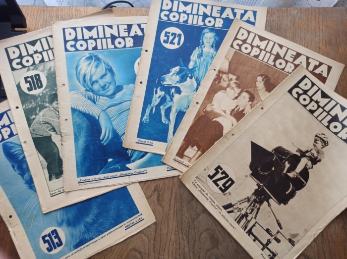 DIMINEATA COPIILOR, LOT 6 REVISTE INTERBELICE