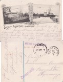 Romania, Agnita, Sibiu - Colaj-clasica-cenzura militara