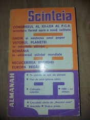 Almanah Scinteia 1980
