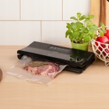 Aparat de vidat Huslog AK-5334, 125W, set cu folie PA+PE 3m, neagra, 38x15x6cm