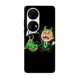 Husa compatibila cu Huawei Mate 40 model Baby Loki, Silicon, TPU, Viceversa, Transparent, Carcasa