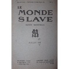 LE MONDE SLAVE